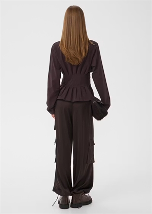 Inez ls bluse Ganache Gestuz 